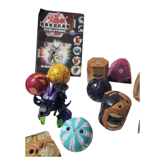 Bakugan Lot 25+ Pieces Battle Brawlers Cards Game Parts - Picture 6 of 16